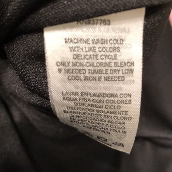 Laundry by design black red print Tunic shift dress size small size medium - Picture 9 of 9